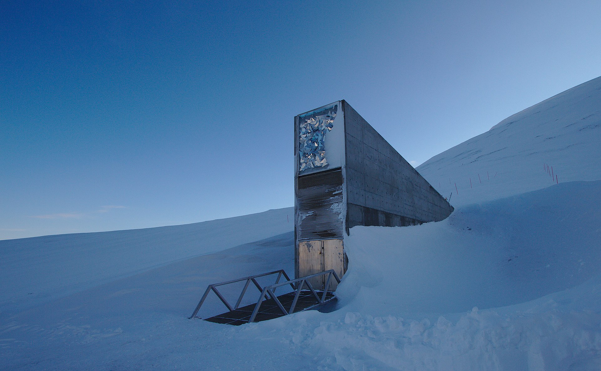 Svalbard Global Seed Vault in Norway.